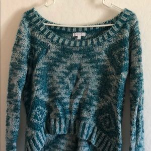 Off the shoulder sweater